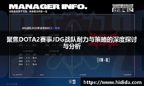 聚焦DOTA2赛事JDG战队耐力与策略的深度探讨与分析